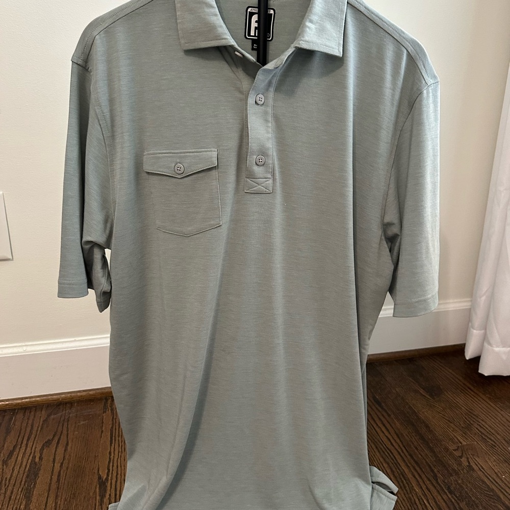 FootJoy Light Gray Polo Shirt